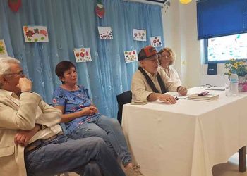 Ο Μάνος Κοντολέων σε εκδήλωση των δημοτικών παιδικών σταθμών