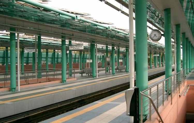 Επίθεση στον σταθμό «Ειρήνη» - Άγνωστοι έσπασαν μηχανήματα έκδοσης εισιτηρίων