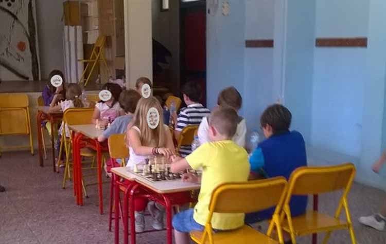 Προφεστιβαλικοί σκακιστικοί αγώνες των δημοτικών σχολείων
