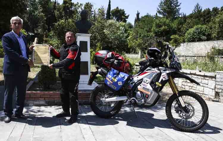 «Δρόμος Ειρήνης 2018», από την Αρχαία Ολυμπία στη Χιροσίμα με Honda CRF250 Rally