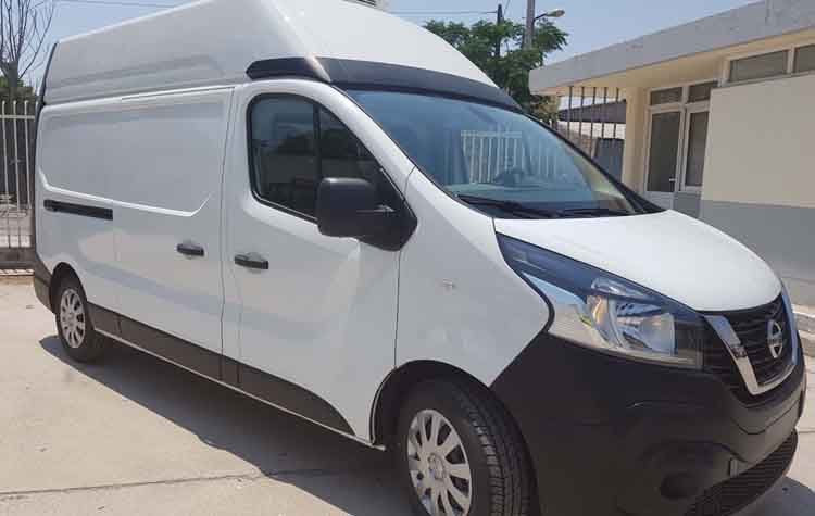 Nissan NV300, φορτηγό διανομής φαρμακευτικού υλικού με ψυκτικό θάλαμο