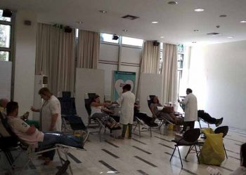 Μεγάλη συμμετοχή εθελοντών αιμοδοτών στην 28η Αιμοδοσία
