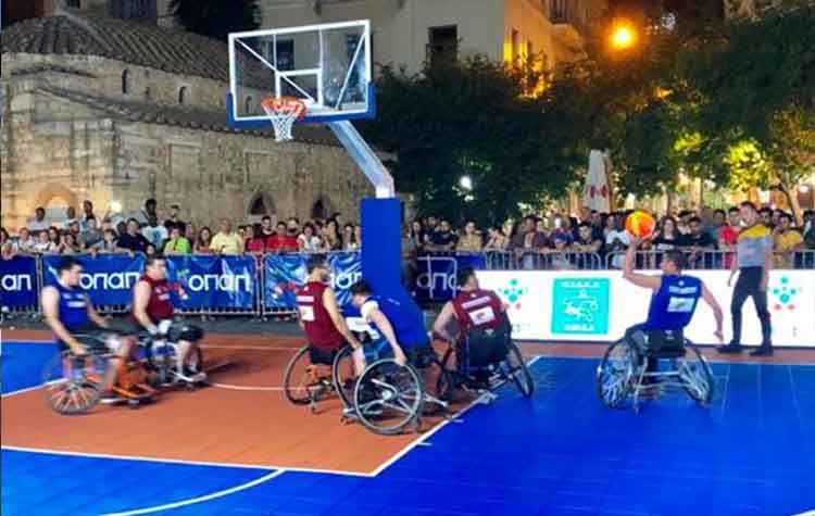 Στο 1o Midnight 3on3 Streetball o Γ. Πατούλης