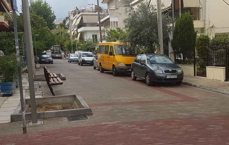 Ολοκληρώθηκαν τα έργα πεζοδρόμησης στην Καναπίτσα