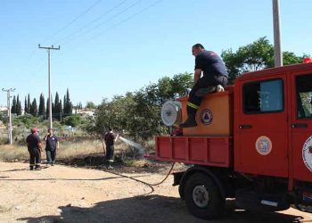 Κατασβέστηκε έγκαιρα η φωτιά στο κτήμα Καρέλλα