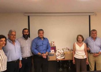 Τρόφιμα παρέδωσε στο Δήμο ο σύλλογος Ψαλιδίου