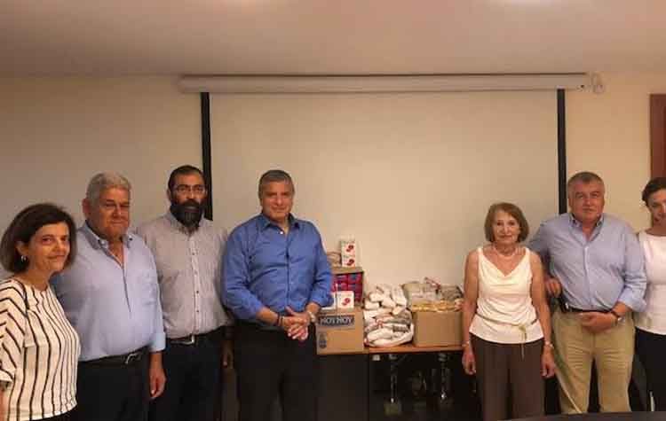Τρόφιμα παρέδωσε στο Δήμο ο σύλλογος Ψαλιδίου