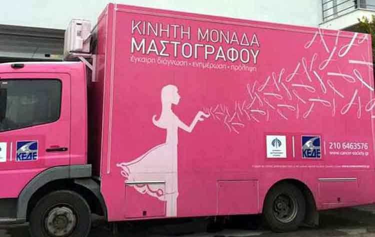Οι 1000 πρώτες δωρεάν μαστογραφίες στην ακριτική Ελλάδα