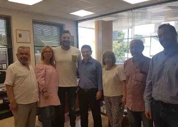 Ο Δήμος τίμησε τον Ηρακλειώτη πρωταθλητή Ευρώπης στο πόλο Κωνσταντίνο Μουρίκη