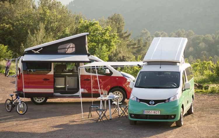 Το καλοκαίρι στη Μαδρίτη γίνεται πιο συναρπαστικό, χάρη σε δύο μοντέλα Camper van από τη Nissan