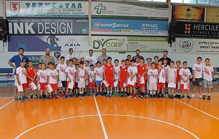 Παρουσία του Βασίλη Ξανθόπουλου έκλεισε την 1η περίοδος του 26ου καλοκαιρινού camp του Πανερυθραϊκού