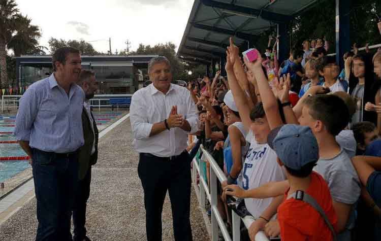 Τα παιδιά του καλοκαιρινού camp επισκέφθηκε ο δήμαρχος