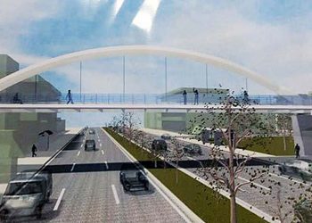 Νέα πεζογέφυρα αποκτά η Λεωφ. Μεσογείων