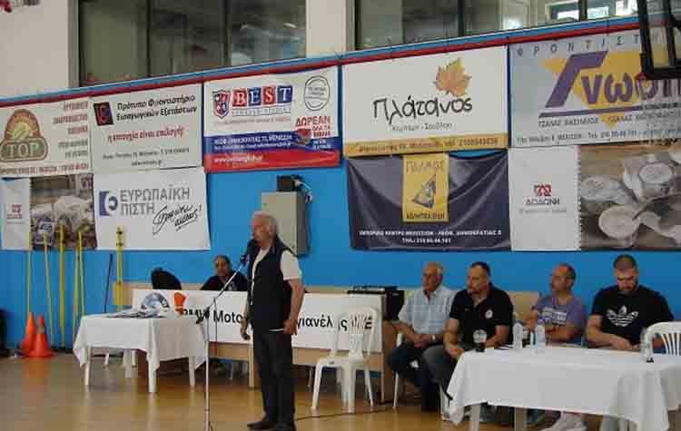 O Δήμαρχος στην γιορτή Λήξης των Ακαδημιών του ΚΑΟ Μελισσίων