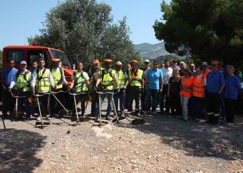 Πραγματοποιήθηκε η εθελοντική δράση καθαρισμού του δάσους Θεοκλήτου