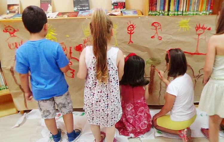 Δραστηριότητες για τους μικρούς αναγνώστες στη Βιβλιοθήκη «Μίμης Βασιλόπουλος»