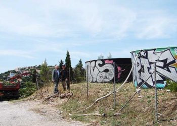 Αποψιλώθηκε ο χώρος των υδατοδεξαμενών
