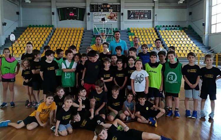Ο Κώστας Τσαρτσαρής στο 3ο Maroussi Basketball Camp