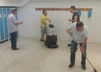 Έργα συντήρησης στο κλειστό της Κοκκινιάς