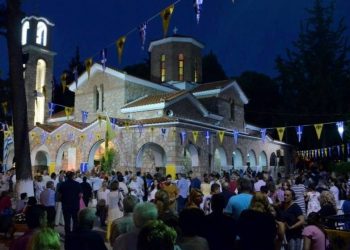 Πανηγυρικός Εσπερινός της Αγίας Μαρίνας στην Εκάλη