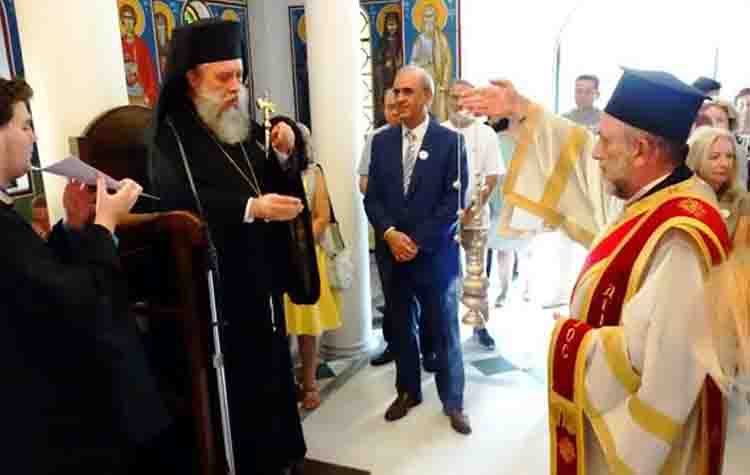 Με λαμπρότητα τιμήθηκε η μνήμη της Αγίας Μαρκέλας στην Κάτω Κηφισιά