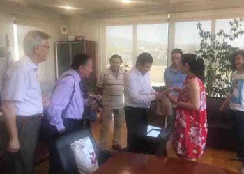 Οι Πρωταθλητές του «Αριστοτέλη» στο Δημαρχείο