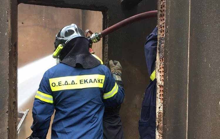 Η Ομάδα Εθελοντών Δασοπυροσβεστών Διασωστών στη «μάχη» με τις φλόγες