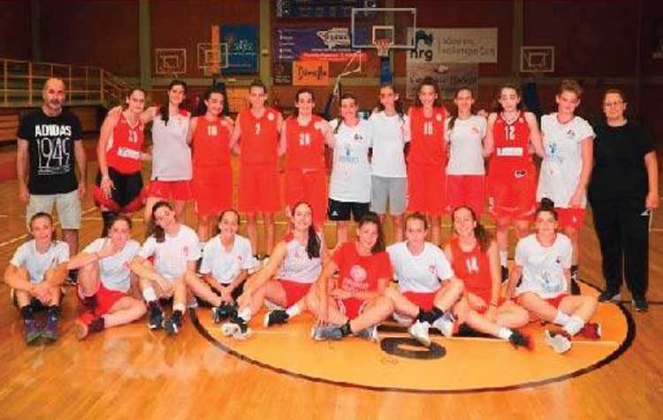 Φιλικός αγώνας κορασίδων μεταξύ Γ.Σ. Αγίας Παρασκευής και Ολυμπιακού