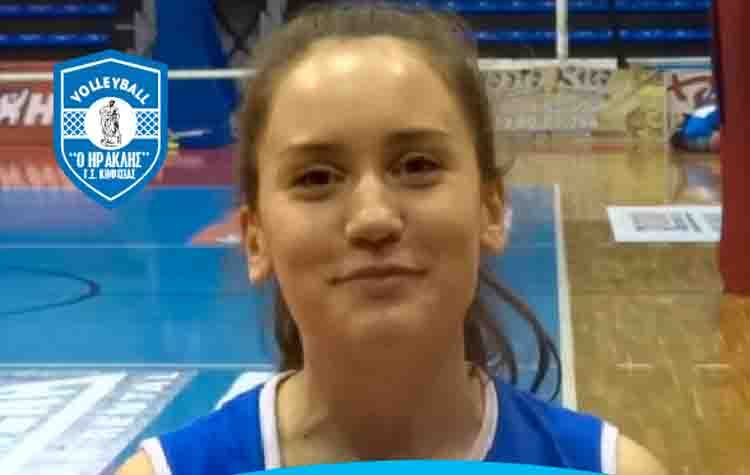 Παίκτρια του Ηρακλή Κηφισιάς η Βασιλική Νικολέτου