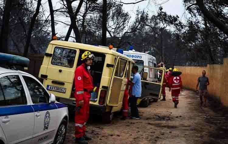 Ο ΙΣΑ εκφράζει την οδύνη του για τους νεκρούς από την πύρινη λαίλαπα
