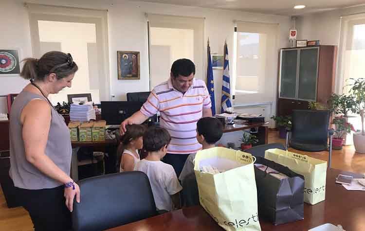 Τα παιδιά του «Χαρταετού» υποδέχθηκε ο Δήμαρχος