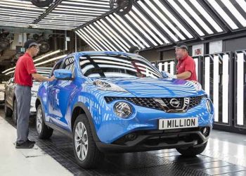 Ένα εκατομμύριο JUKE, από το το εργοστάσιο της Nissan στο Sunderland
