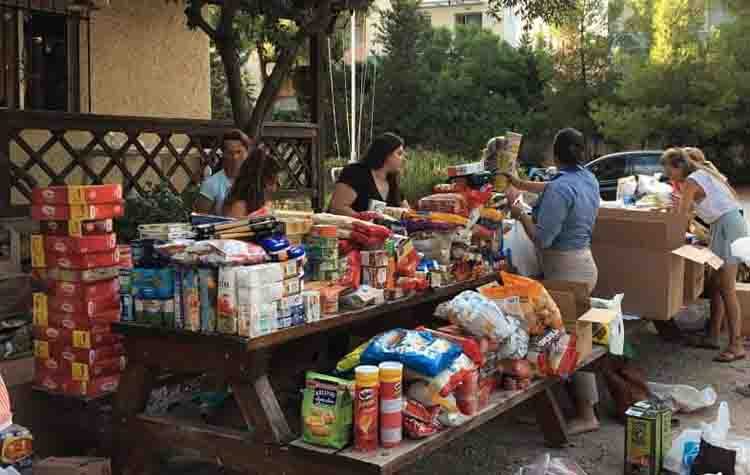 Άμεση η ανταπόκριση στο κάλεσμα των προσκόπων για συγκέντρωση ειδών πρώτης ανάγκης