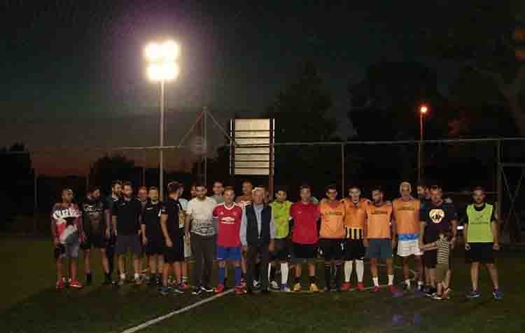 O Δήμαρχος Πεντέλης στον τελικό πρωταθλήματος 5Χ5