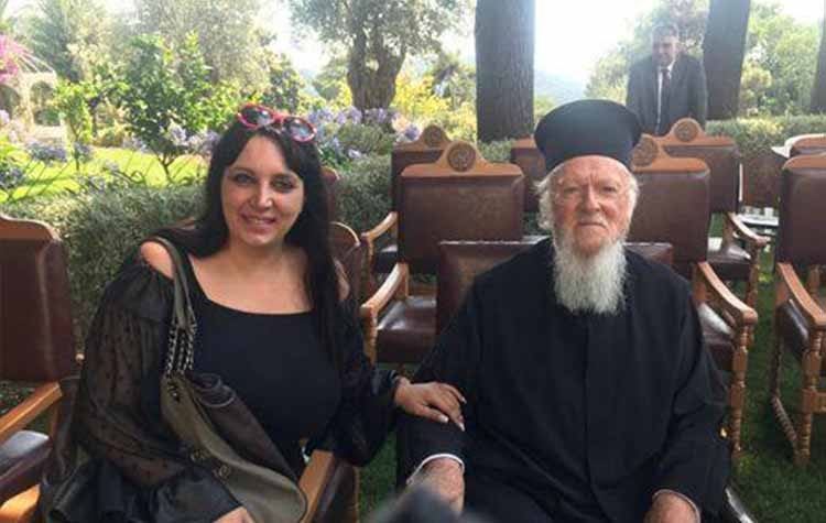 Στην Χάλκη η πρόεδρος του ΚΟΙΠΑΠ Άννα Ασπραδάκη