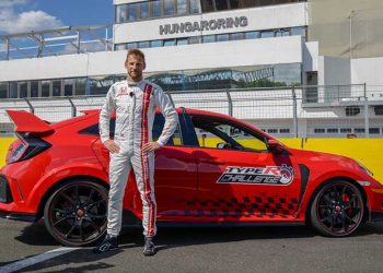 Ο Jenson Button έκανε νέο ρεκόρ γύρου στο Honda Civic Type-R Challenge