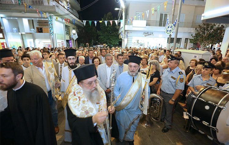 Με κάθε επισημότητα το Μαρούσι τίμησε την Παναγία Θεοτόκο