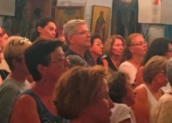 Εορτασμός Αγίου Φανουρίου στο Κοντόπευκο, παρουσία του Γ. Οικονόμου