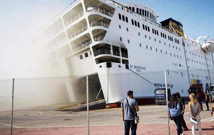 «Ελευθέριος Βενιζέλος»: Ψύχραιμη κατάσβεση