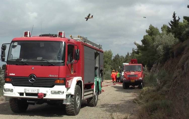 Πολύ υψηλός ο κίνδυνος φωτιάς και σήμερα – 7 απόπειρες εμπρησμού στον Υμηττό
