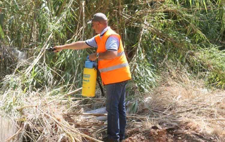 Ψεκασμοί μέχρι Οκτώβριο σε φρεάτια και ανοικτές δεξαμενές