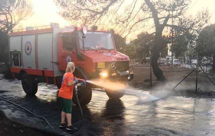 Μαρουσιώτικη συνδρομή στις πυρόπληκτες περιοχές