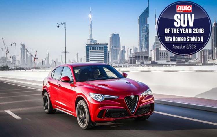 H Alfa Romeo Stelvio Quadrifoglio είναι το «SUV της Χρονιάς για το 2018»