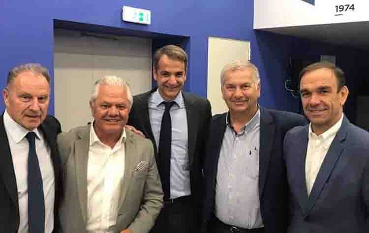 Ο Βλάσσης Σιώμος στην συνάντηση Κυριάκου Μητσοτάκη - ΚΕΔΕ