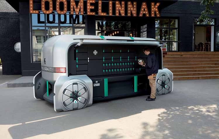 Renault EZ-PRO: Ένα ρομποτικό όχημα για τις αστικές διανομές