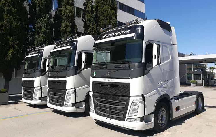 15 φορτηγά Volvo FH στην εταιρεία Cargo Med Sa