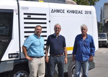 Νέο σάρωθρο στην Διεύθυνση Καθαριότητας του Δήμου