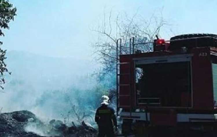 Σβήστηκε εν τη γενέσει της φωτιά στο Συγγρού