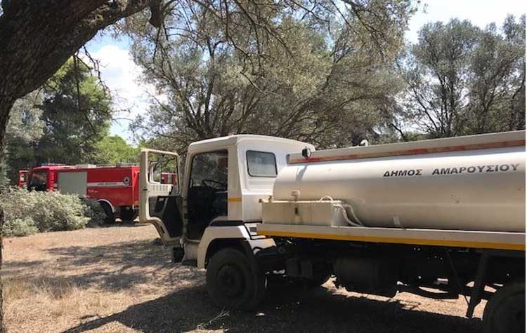 Δήμος Αμαρουσίου: «Άμεση κατάσβεση της φωτιάς στο Συγγρού»