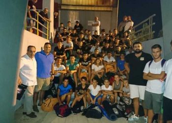 Στην προπόνηση του Νηρέα Χαλανδρίου ο Θοδωρής Βλάχος